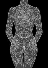 RED TATTOO STENCIL KIT LTD. EDITION - SAVANNAH COLLEEN - GO TATTOO SUPPLY